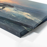 Orca Sunlit Ocean Leap 1