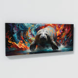 Manatee Dynamic Color Swirl 101