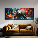 Manatee Dynamic Color Swirl 101