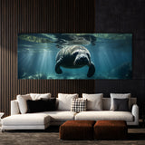 Manatee Submerged Serenity 75