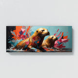 Sea Lion Abstract 100