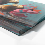 Sea Lion Abstract 100