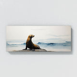 Sea Lion Elegant Sea Silhouette 103