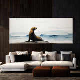 Sea Lion Elegant Sea Silhouette 103