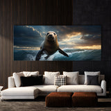 Sea Lion Leaping Majesty 80