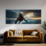 Sea Lion Leaping Majesty 80