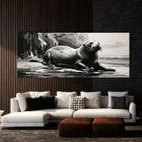 Sea Lion Monochrome 119