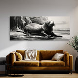 Sea Lion Monochrome 119