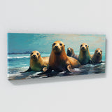 Sea Lion Pixelated 108
