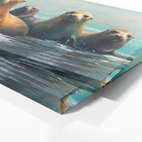 Sea Lion Pixelated 108