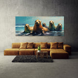 Sea Lion Pixelated 108