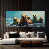 Sea Lion Pixelated 108