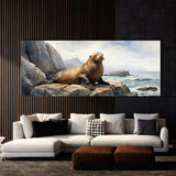 Sea Lion Serene Rocky Perch 48
