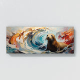 Sea Lion Swirling Waves Symphony 106