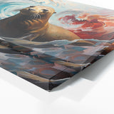 Sea Lion Swirling Waves Symphony 106