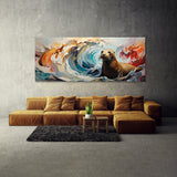 Sea Lion Swirling Waves Symphony 106