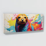 Sea Lion Vibrant Marine Canvas 101