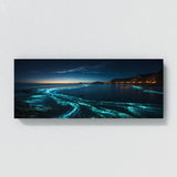 Plankton Glowing Ocean Trails 77