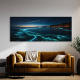 Plankton Glowing Ocean Trails 77