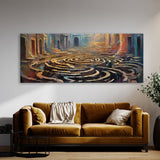 Theseus Abstract Labyrinths Path 54