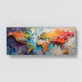 World Map Colorful 50