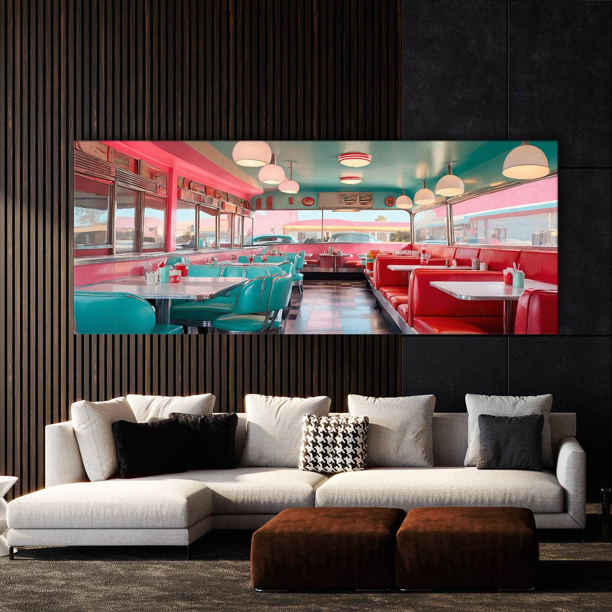 Vintage Retro Pop Diner 93
