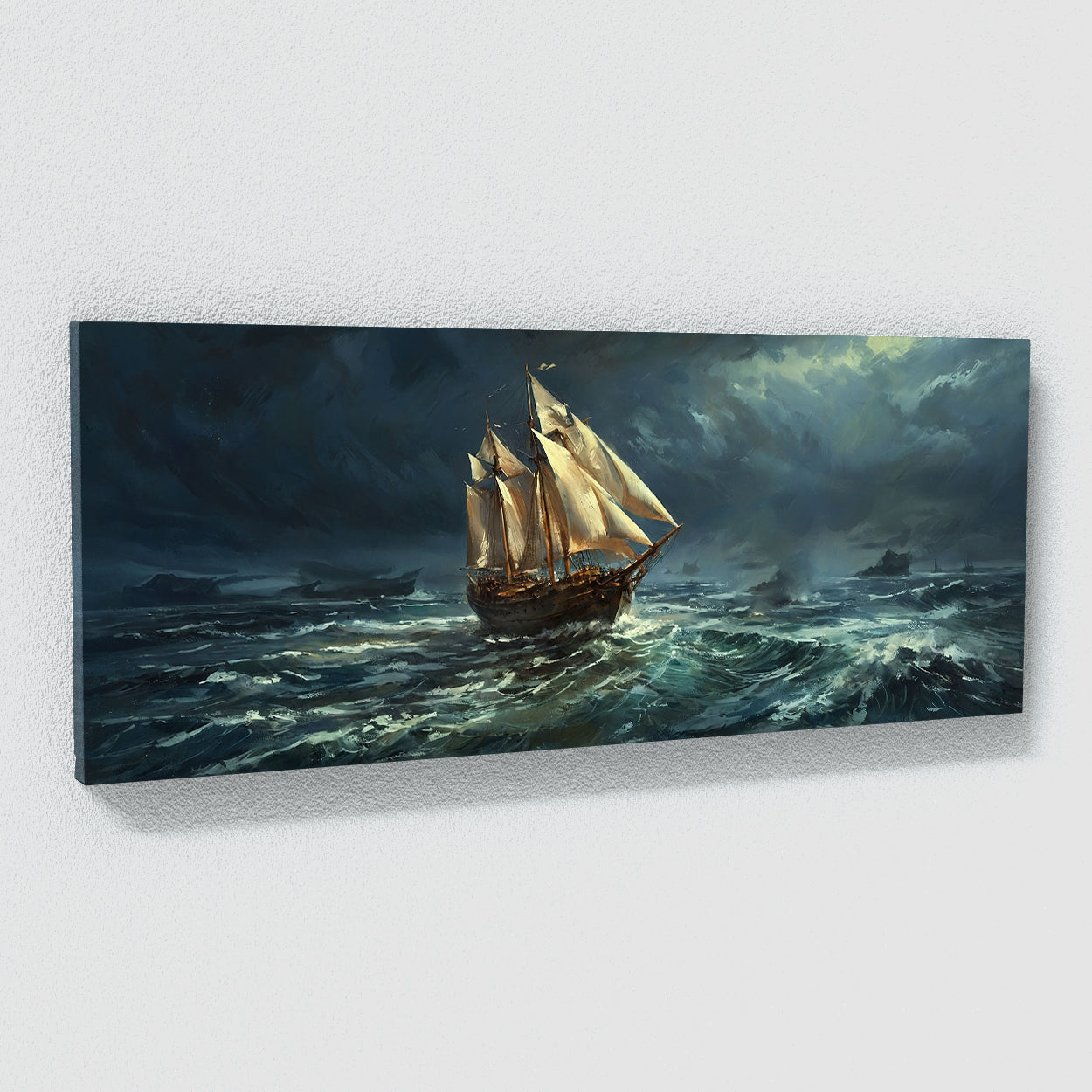 Vintage Stormy Sea Voyage 3