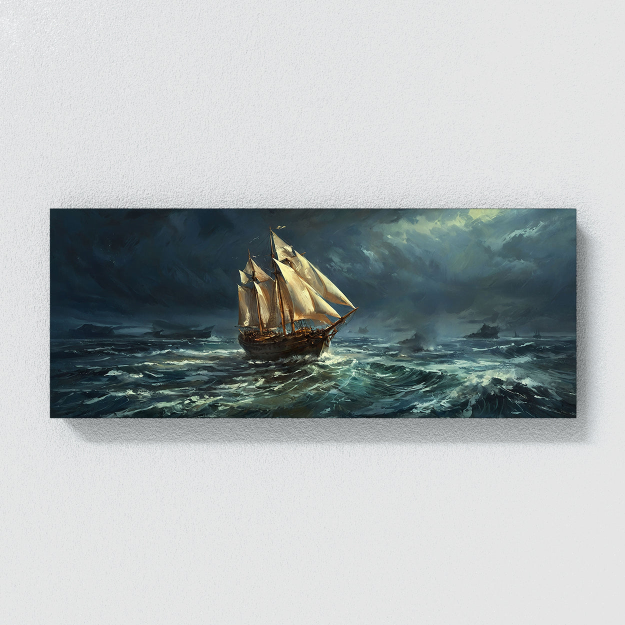 Vintage Stormy Sea Voyage 3