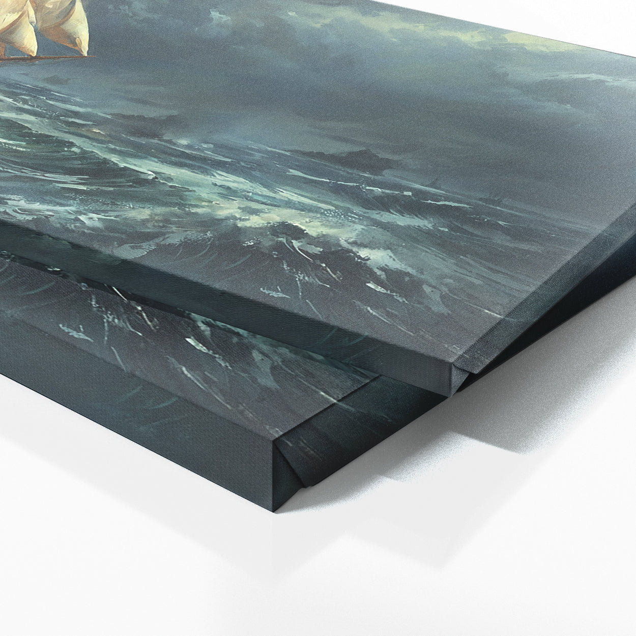 Vintage Stormy Sea Voyage 3