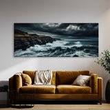 Coastline Clashing Waves Drama 68