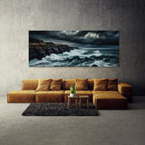 Coastline Clashing Waves Drama 68