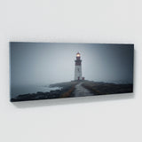 Lighthouse Lone Beacon Fog 78