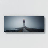 Lighthouse Lone Beacon Fog 78