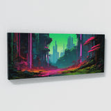 Landscape Cyberpunk Forest 84