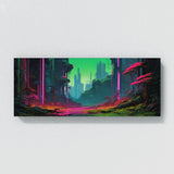 Landscape Cyberpunk Forest 84