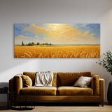Landscape Golden Midday Fields 55