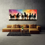 Equine Galloping Shadows 91