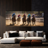 Equestrian Galloping Dust Storm 71