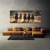 Equestrian Galloping Dust Storm 71