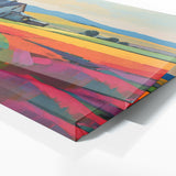 Farmhouse Patterned Farm Fields 89