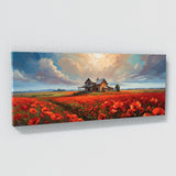 Farmhouse Swirling Poppy Fields 45