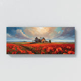 Farmhouse Swirling Poppy Fields 45