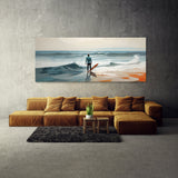 Surf Abstract Wave Rider 128