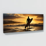 Surf Sunset Surfing Silhouette 117