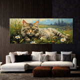 Cat Meadow Nap 60