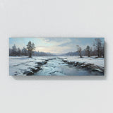 Winter Frozen Stream Serenity 9