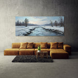 Winter Frozen Stream Serenity 9