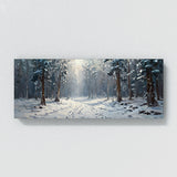 Winter Snowy Woodland Trail 13