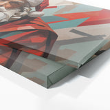 Santa Angular Claus Abstract 85
