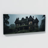 Gothic Eerie Overgrown Mansion 71
